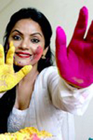 Neetu Chandra Holi Photoshoot Photos